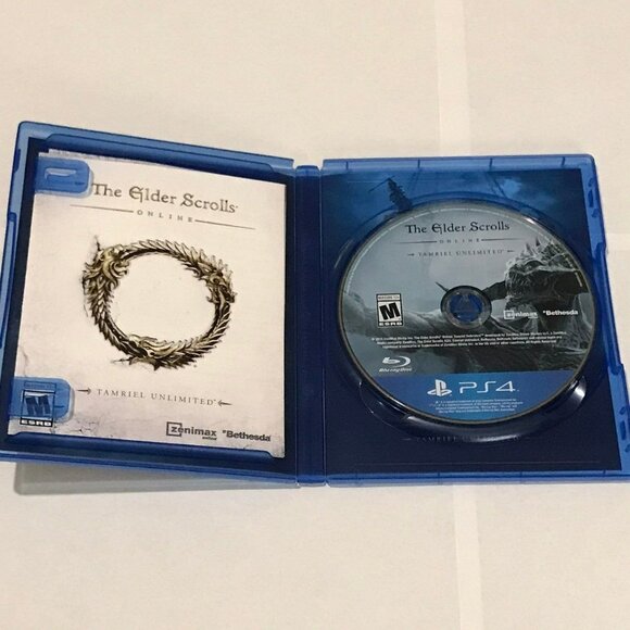 PS4 The Elder Scrolls Online Tamriel Unlimited CIB Playstation 4 - Picture 3 of 3